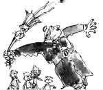 Matilda – illustration by Quentin&nbsp;Blake